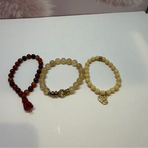 Stack of CFC Bracelets